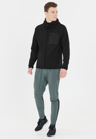 ENDURANCE Funktionele fleece-jas 'Deerto' in Zwart