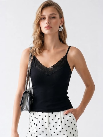 MixRay Top in Schwarz