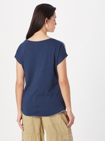 T-shirt 'DISASTER' Key Largo en bleu