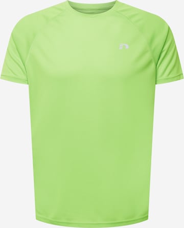 Newline Shirt in Groen: voorkant