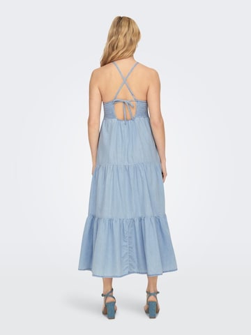 Robe d’été 'Bea' ONLY en bleu