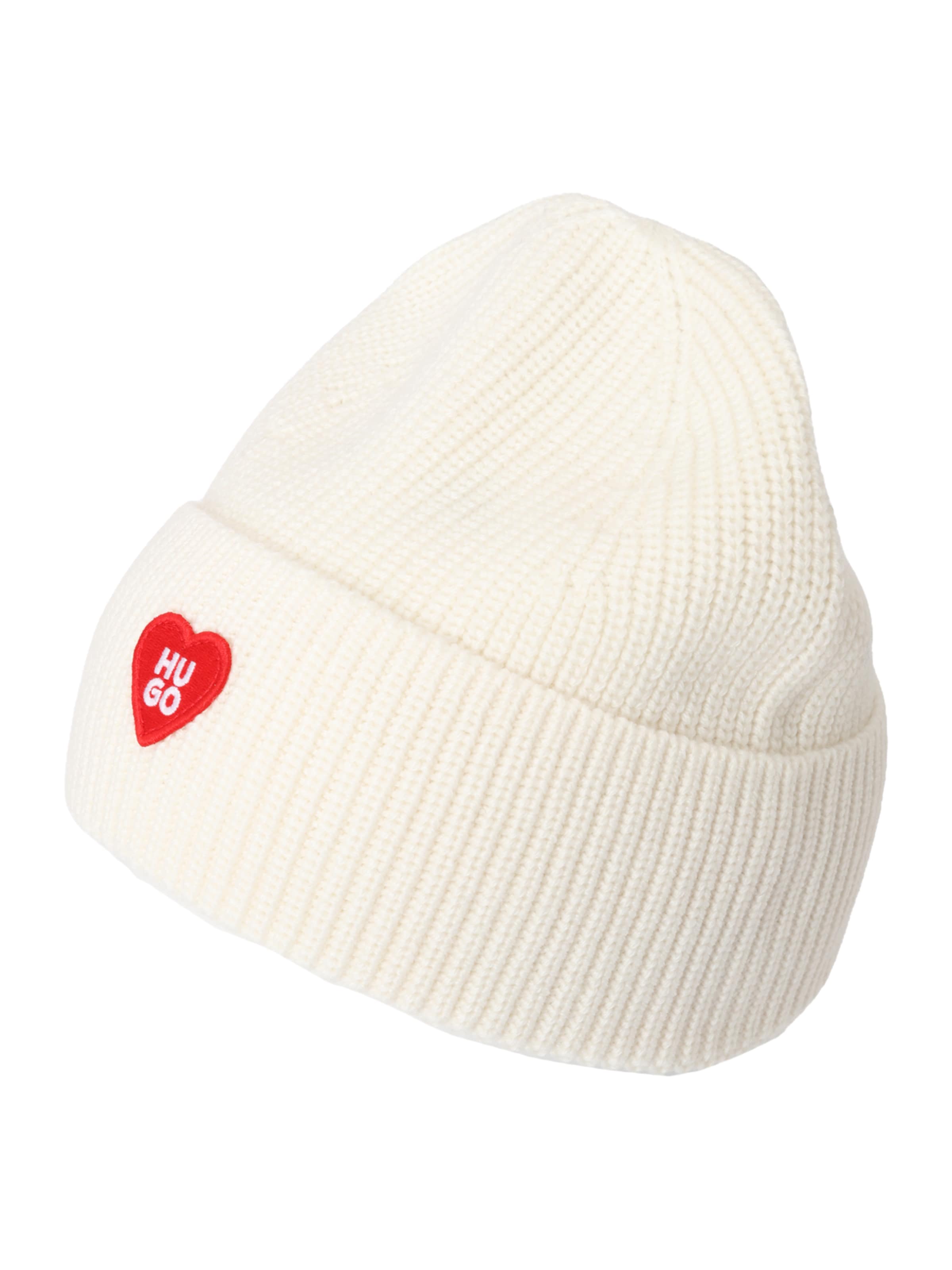 HUGO - Gorros 'Sentialy' em branco: frente