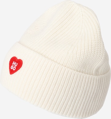 HUGO - Gorra 'Sentialy' en blanco: frente