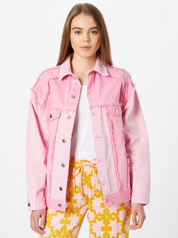 IRO Between-Season Jacket 'ARGENT' in Pink: front