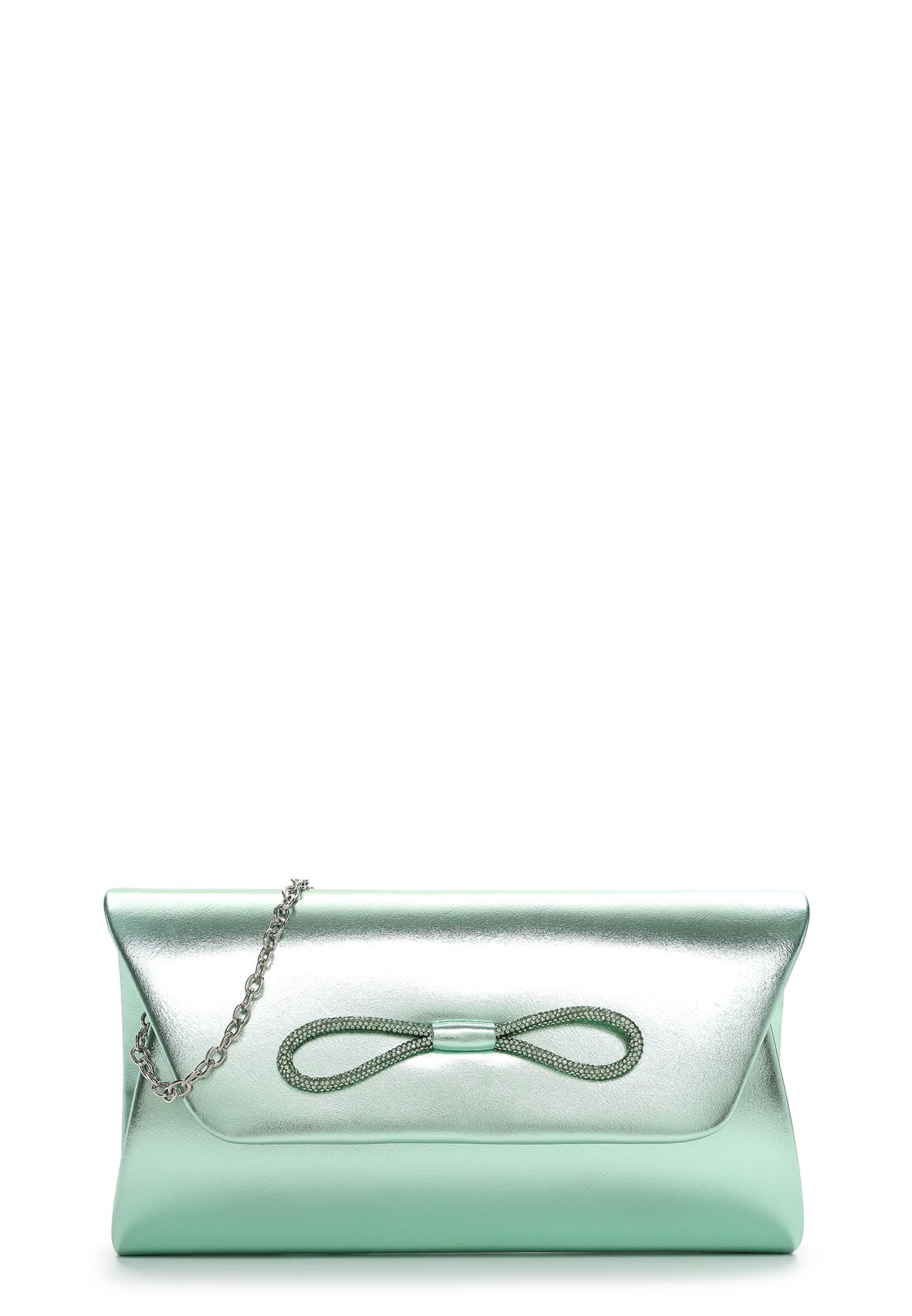 Tamaris Clutch 'Amalia Loop' in Groen: voorkant
