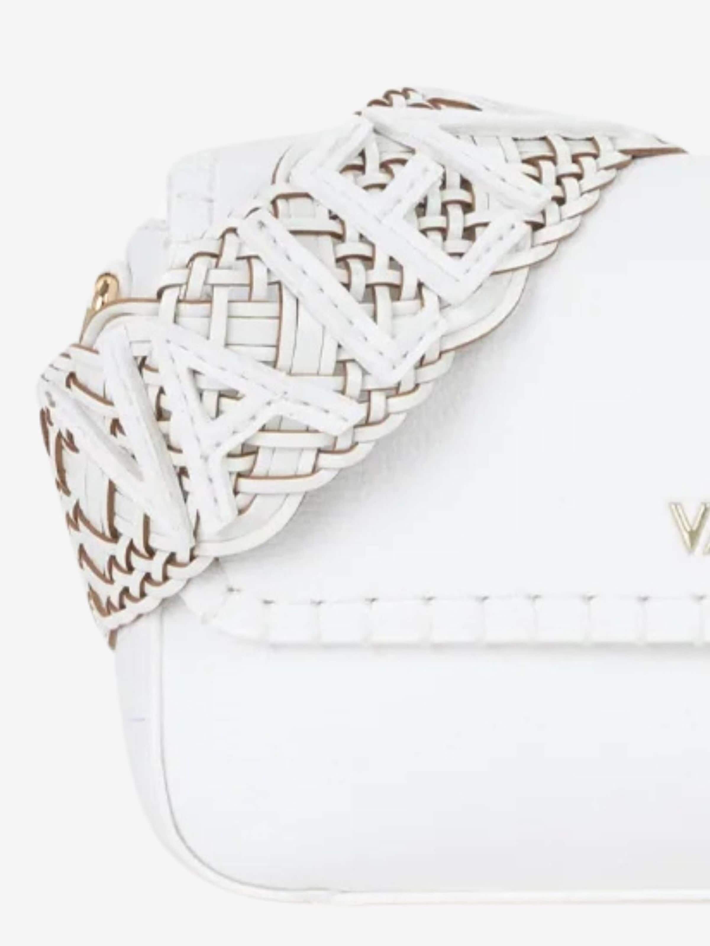 VALENTINO - Mala de ombro 'Valentino Sac épaulière Aleksandra Off White' em branco