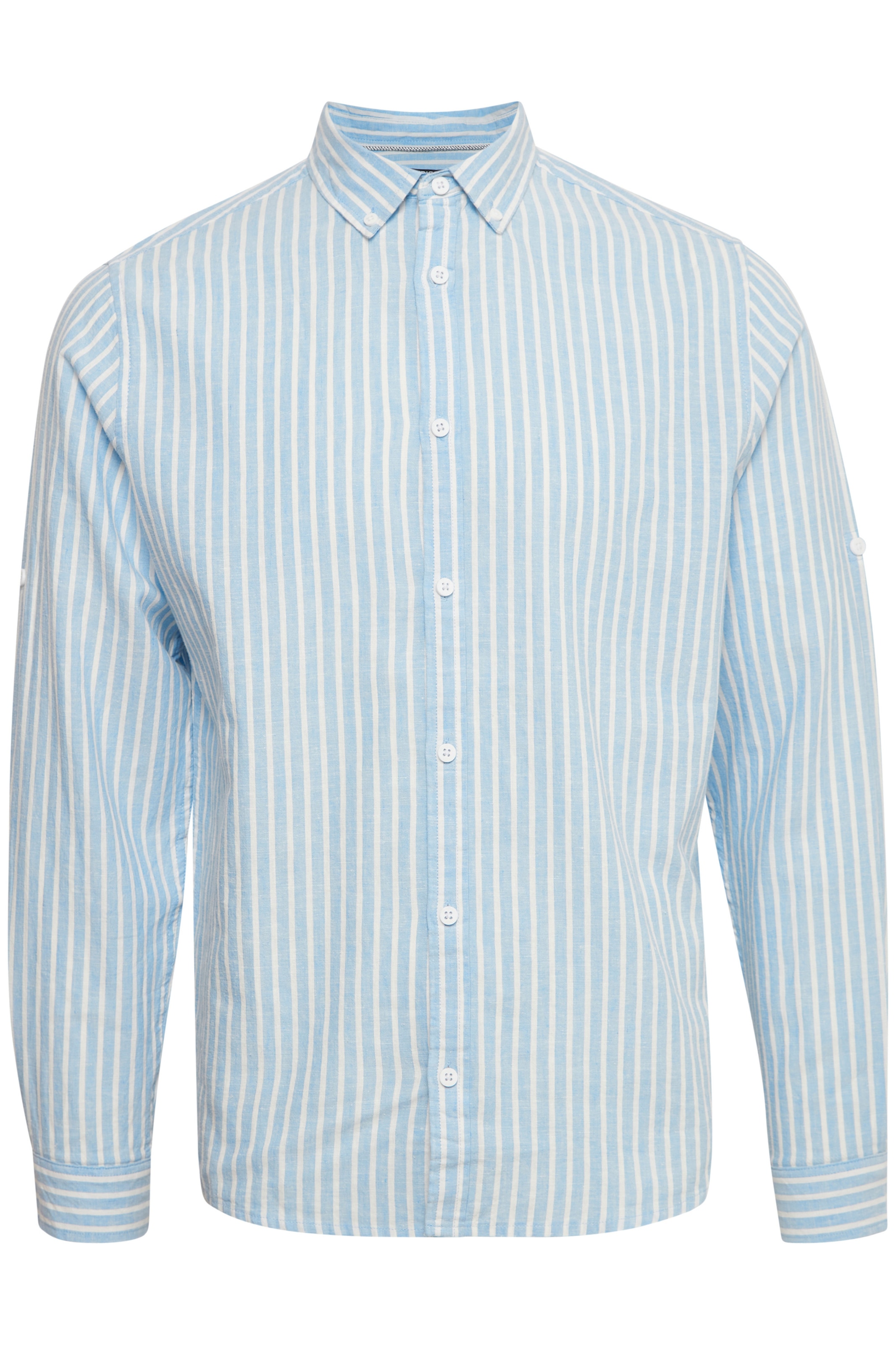 Camicia 'Hanko' di INDICODE JEANS in blu: frontale