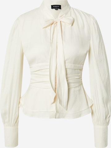 Bardot Blouse in White: front