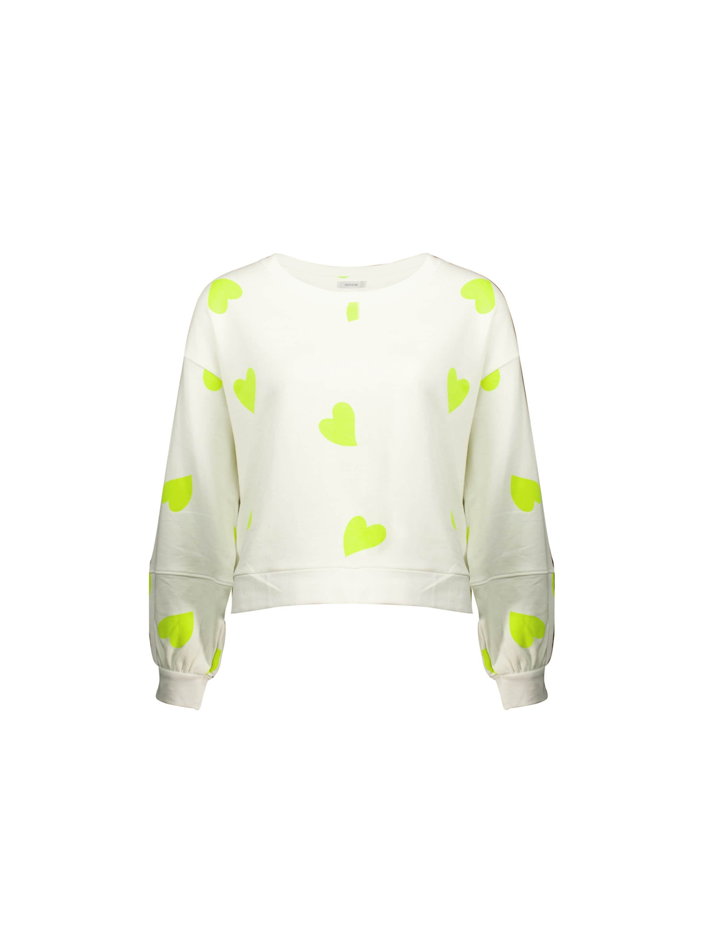 Deeluxe Sweatshirt in Geel: voorkant