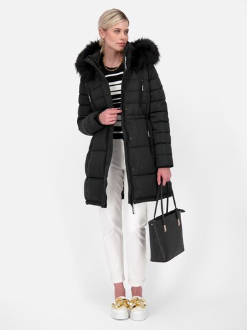 Manteau d’hiver 'NicolaAK' Alife and Kickin en noir