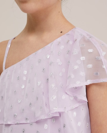 WE Fashion Jurk in Lila