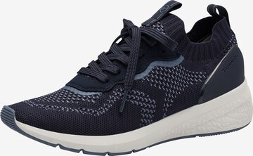 TAMARIS Sneakers laag in Blauw: voorkant