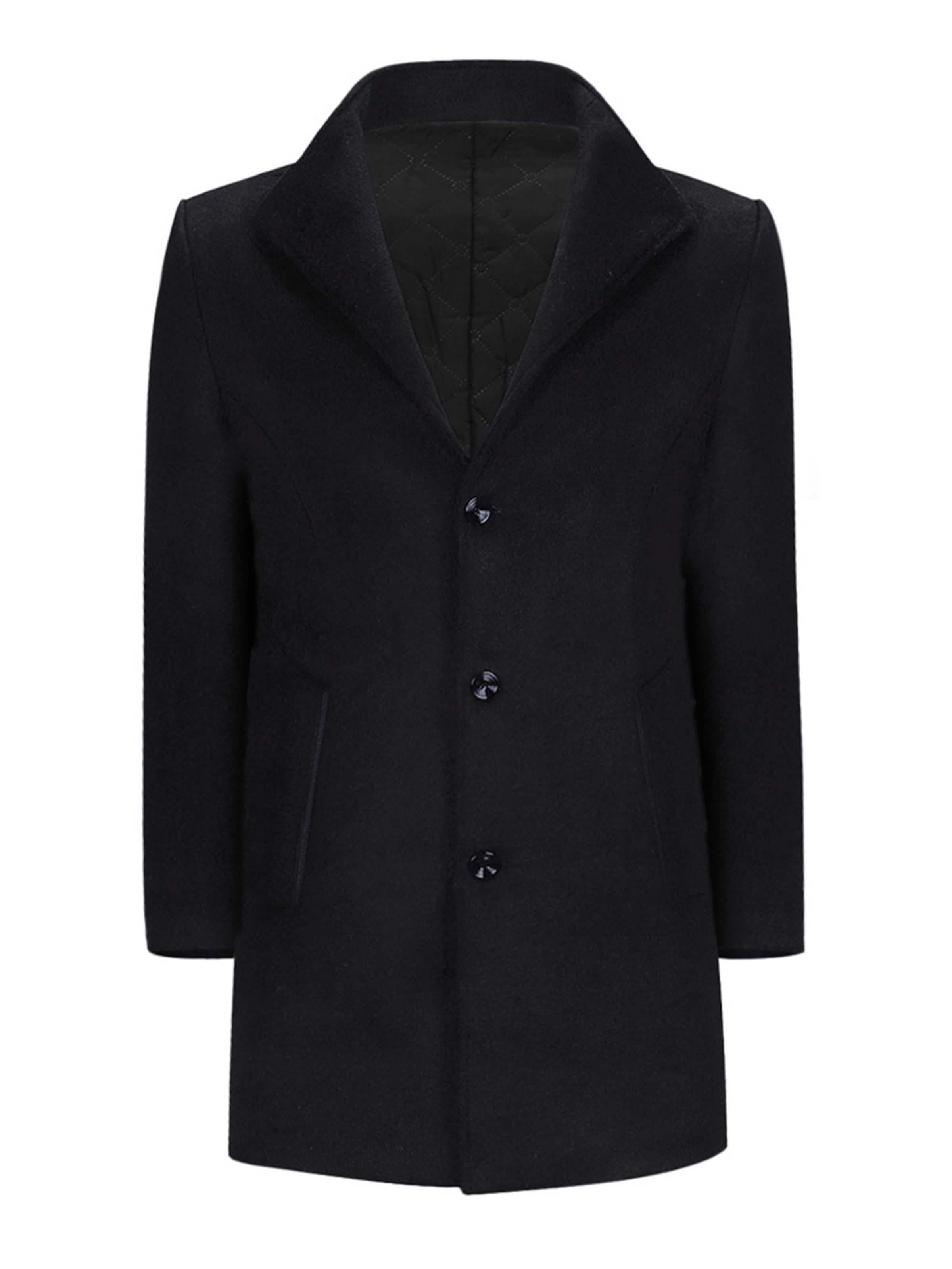 Youthup Winter Coat in Black, Item view