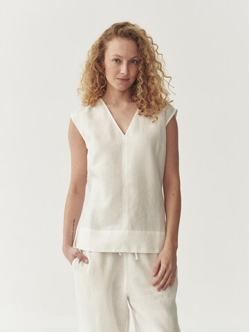 TATUUM Blus i vit: framsida