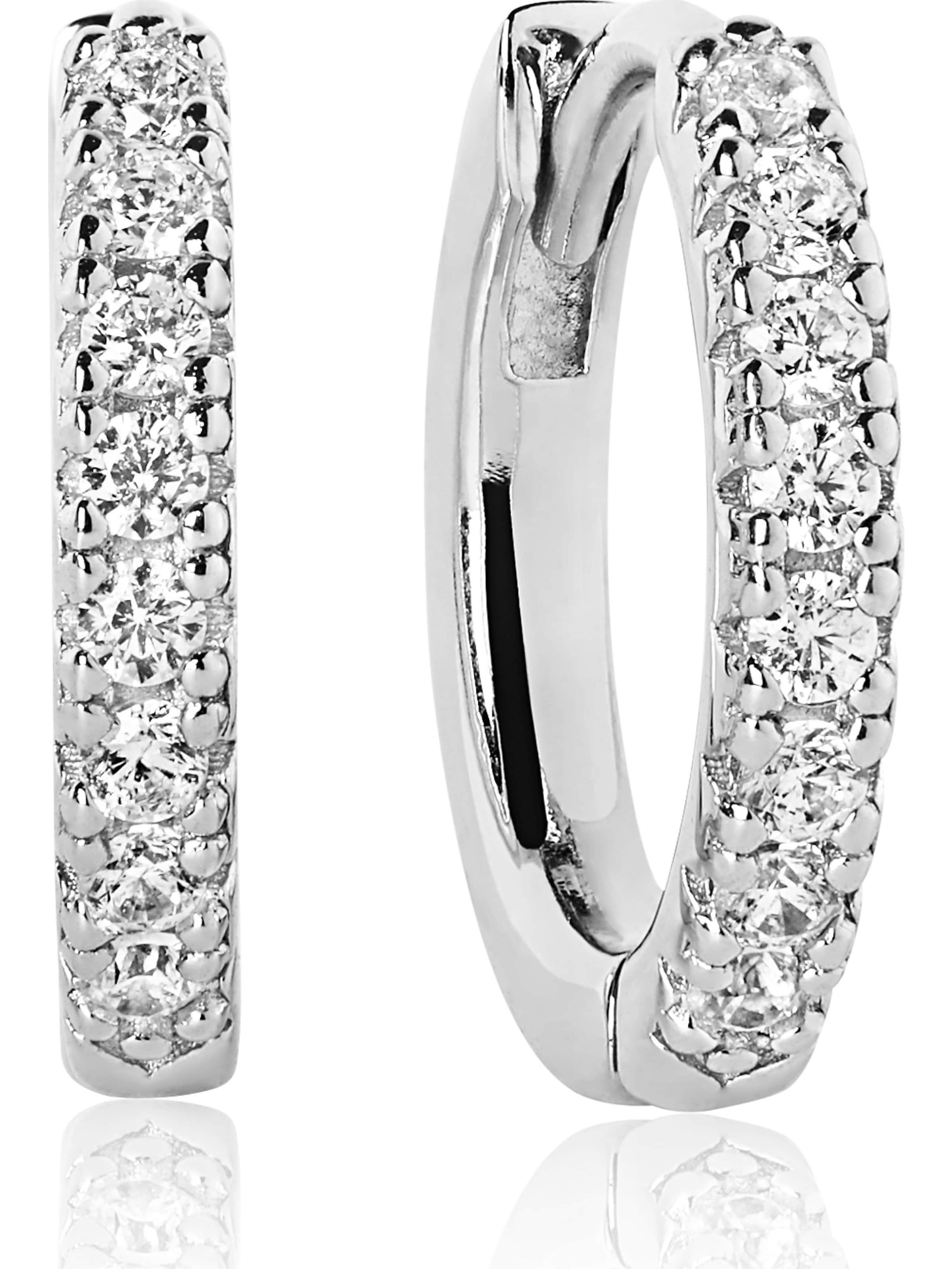 Sif Jakobs Creolen in Silber: Vorderseite