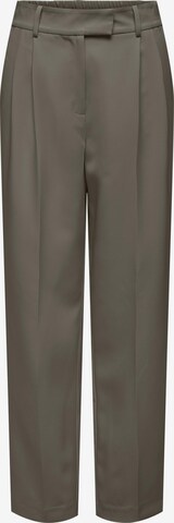 ONLY Pleat-front trousers 'Lana-Berry' in Brown: front