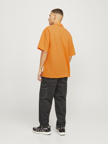 JACK & JONES Comfort Fit Skjorte i orange