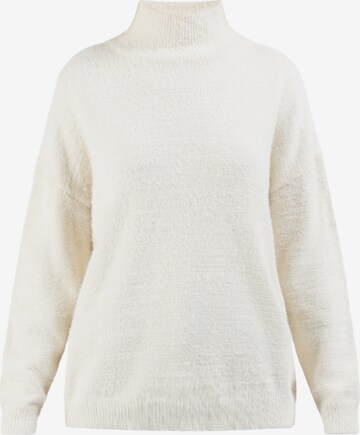 Pull-over Usha en blanc : devant