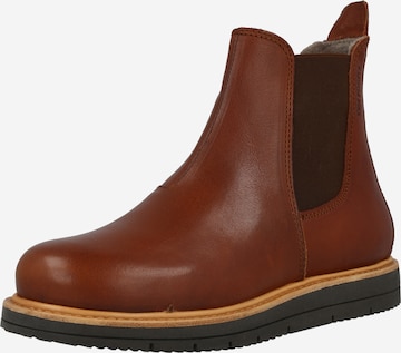 Ten Points Chelsea Boots 'CARINA' in Brown: front
