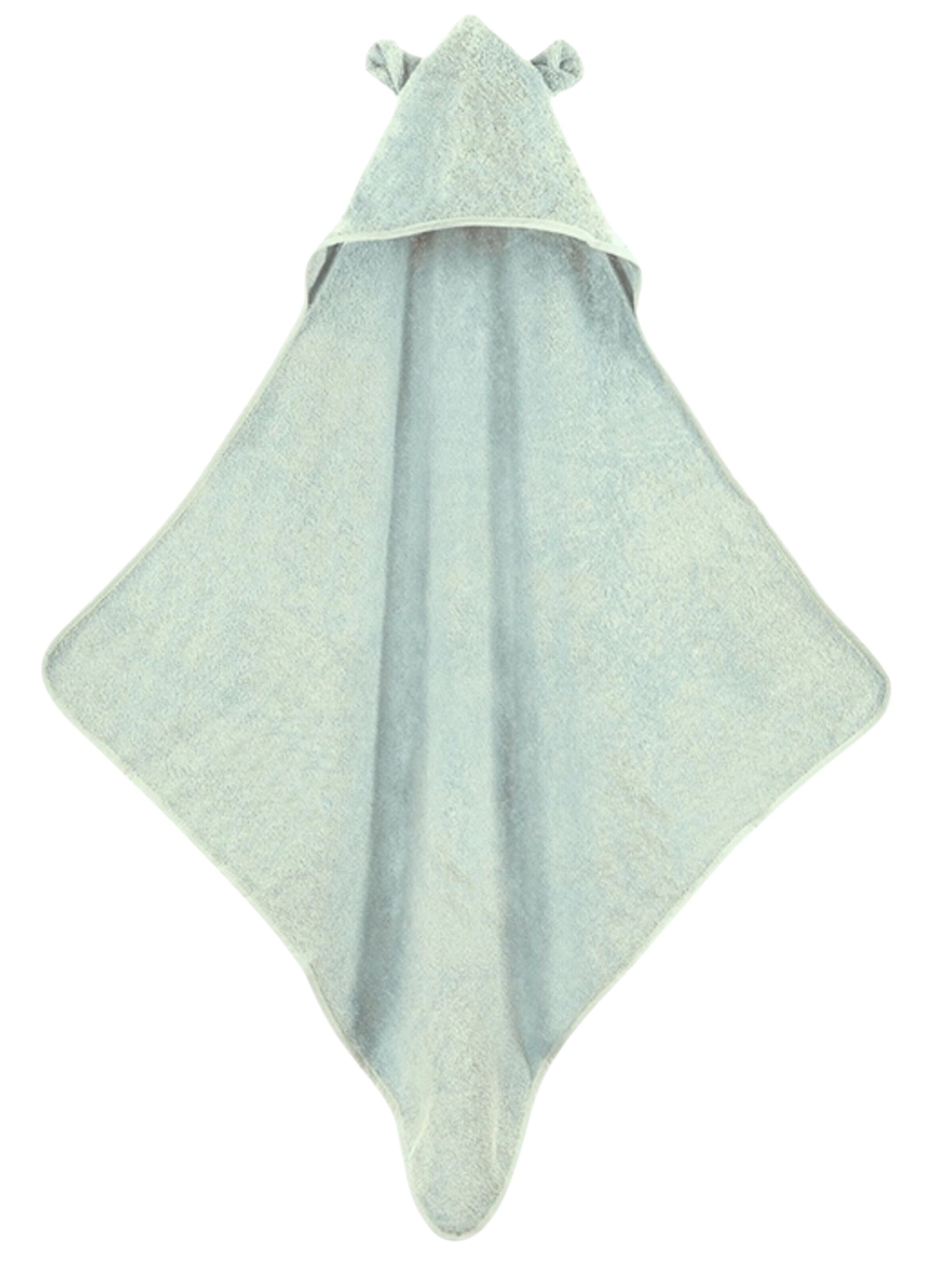 MOYO Bathrobe 'Baby Kapuzenhandtuch mit süßen Ohren' in Green: front