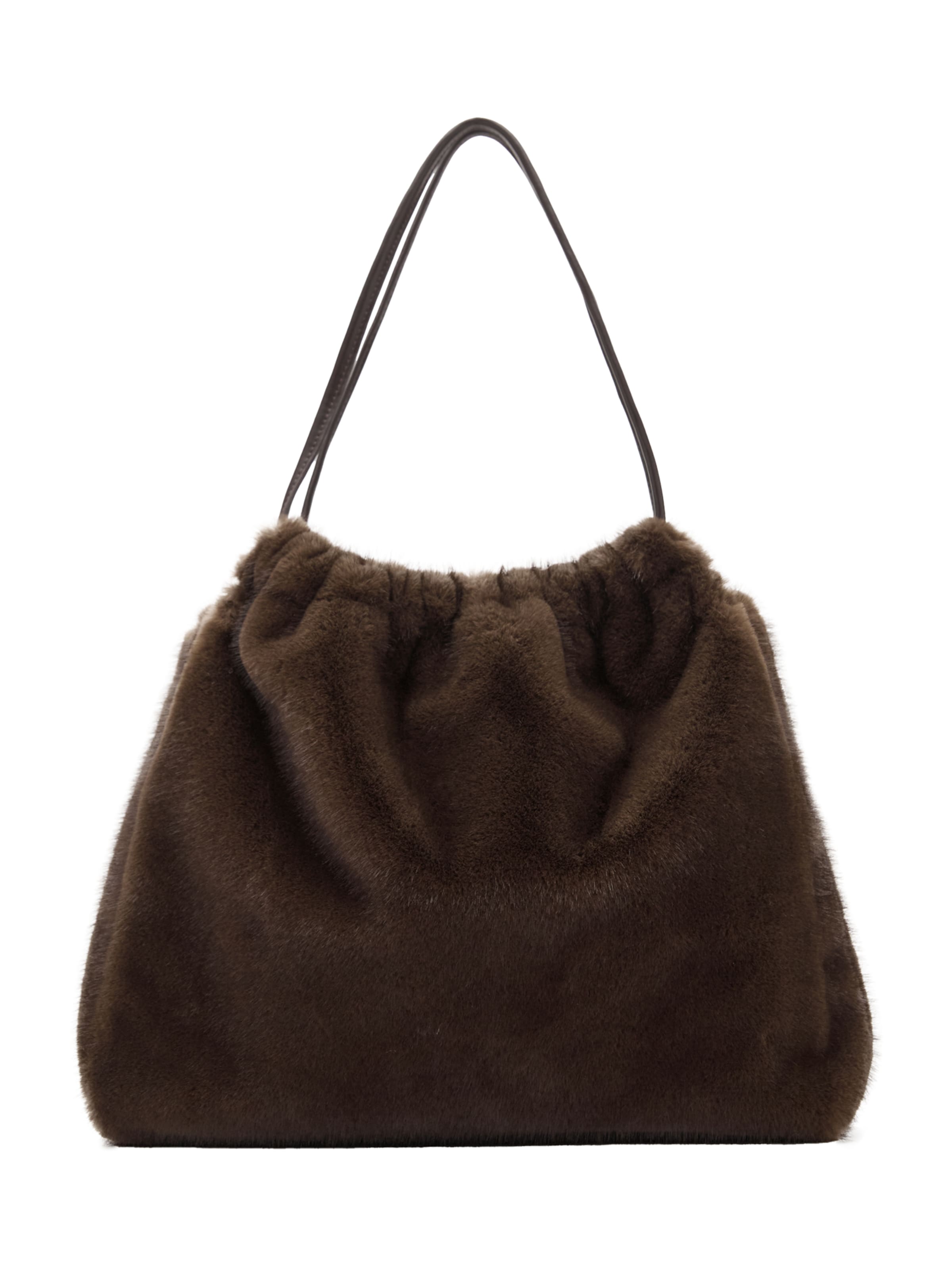 MANGOTorba za na rame - smeđa boja: prednji dio