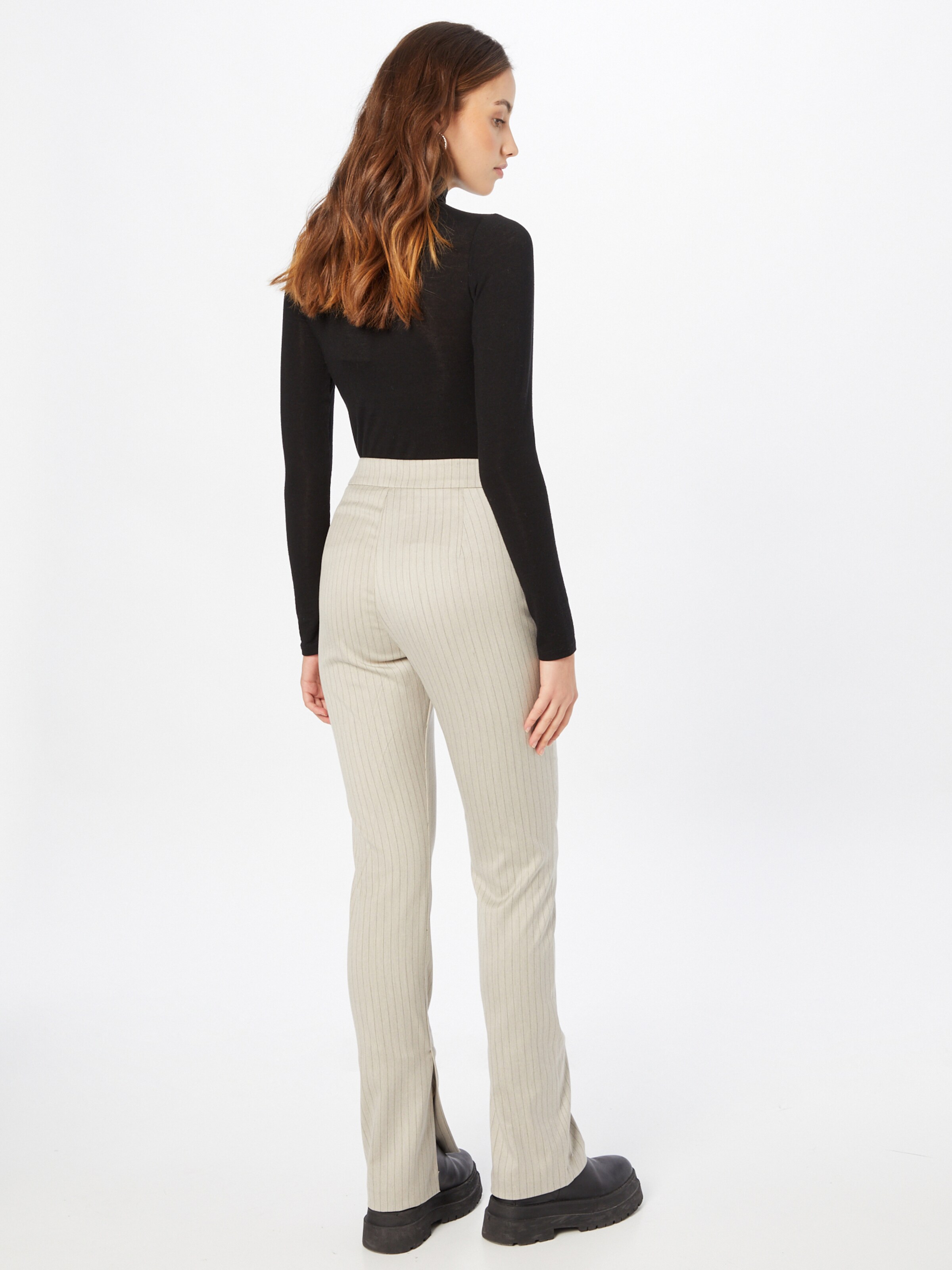 Gina Tricot Trousers 'Petra' in Beige | ABOUT YOU
