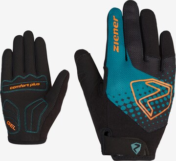 ZIENER Athletic Gloves 'Colja' in Black: front