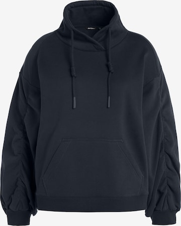 Ulla Popken Sweatshirt in Schwarz: predná strana