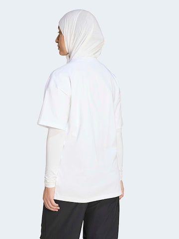 ADIDAS PERFORMANCE - Camisa funcionais 'ESS' em branco