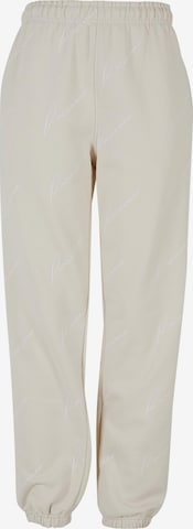 Effilé Pantalon 'Miami' ROCAWEAR en blanc : devant