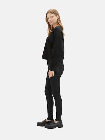 Skinny Jeans 'Nela' di TOM TAILOR DENIM in nero