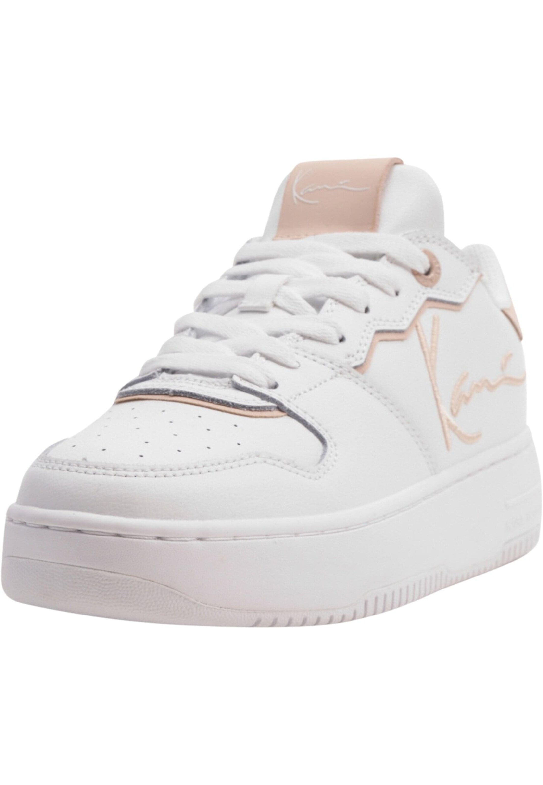 Karl Kani Platform trainers in White