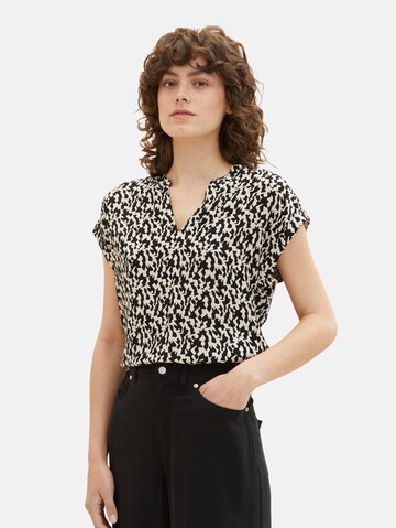 TOM TAILOR Blouse in Black