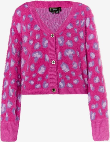 Cardigan faina en rose : devant