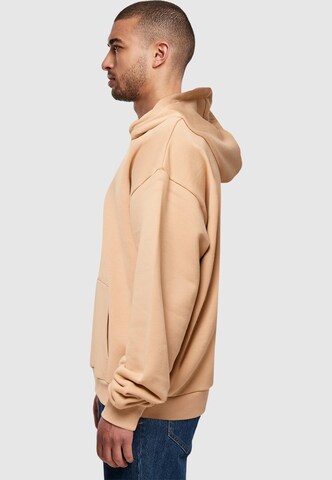 Merchcode Sweatshirt 'Stay Safe' in Beige