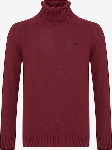 DENIM CULTURE Pullover 'ANDRES' in Rot: predná strana