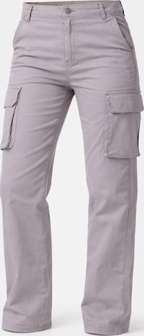 Worldclassca Cargo Pants 'Damen Cargohose Freizeithose' in Grey: front