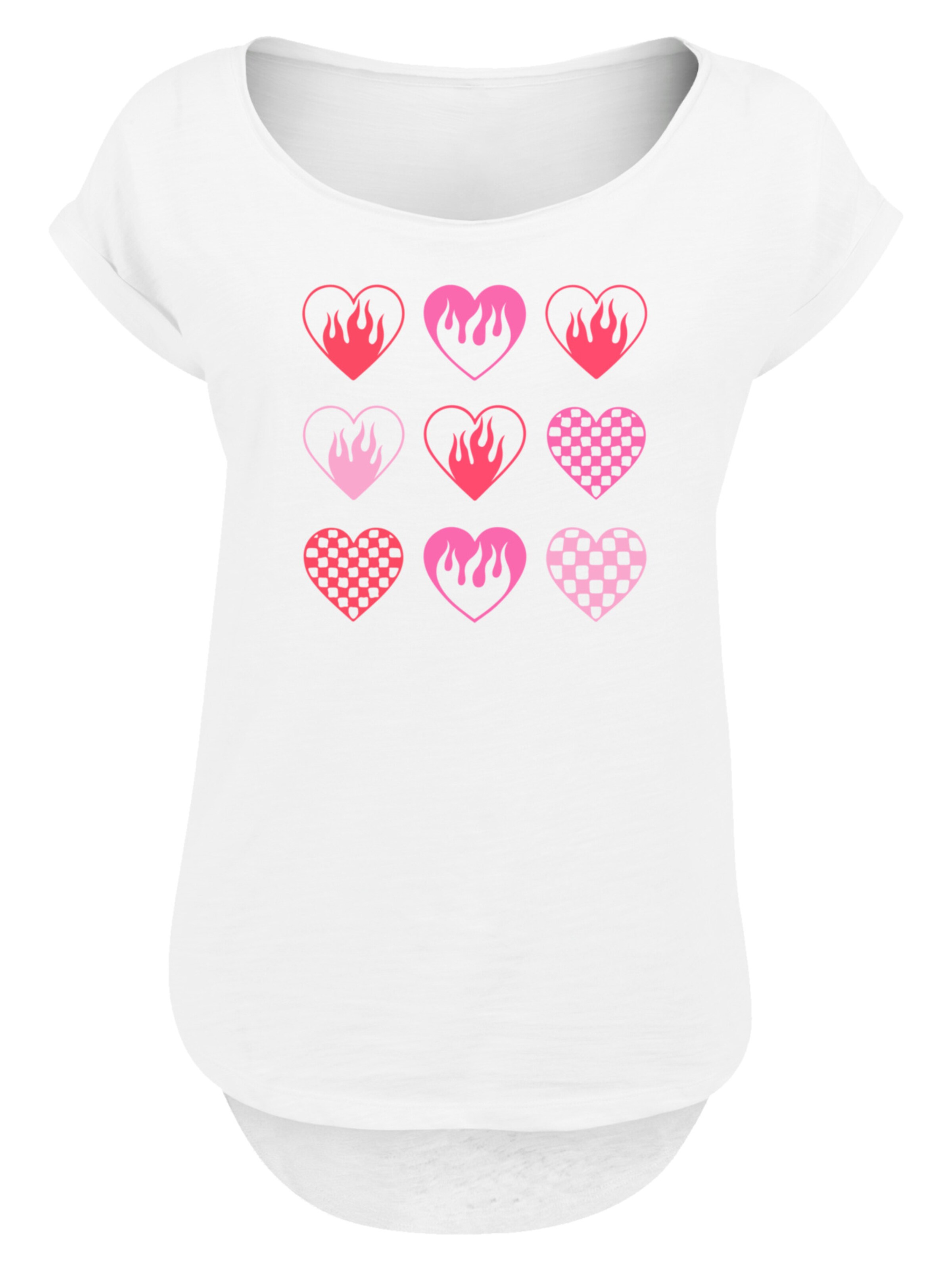 F4NT4STIC Shirt in White: front