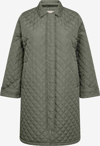 Cappotto di mezza stagione 'Stacie' di Wasabi Concept in verde: frontale