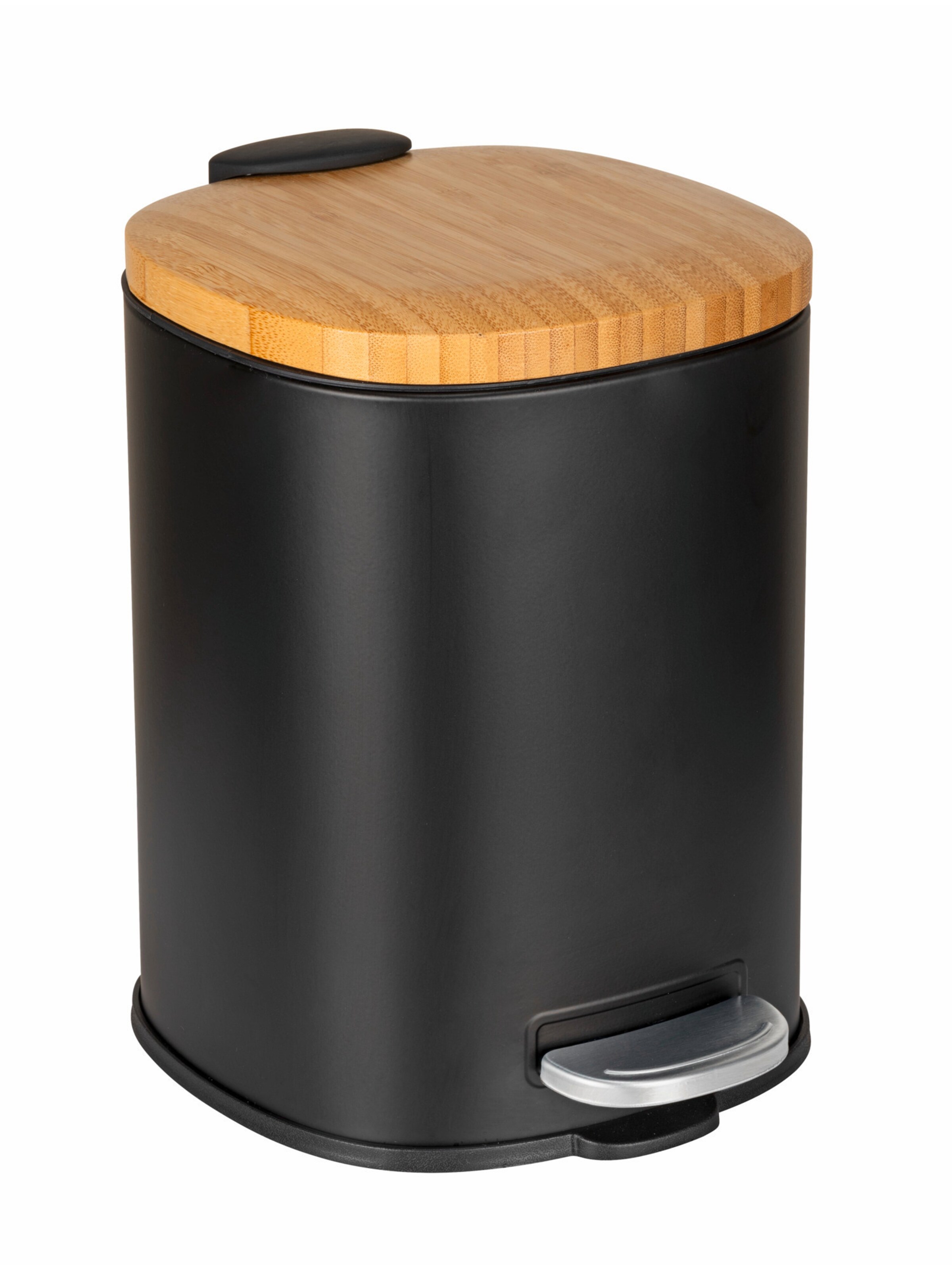 Wenko Treteimer 'Fianema' in schwarz, Produktansicht