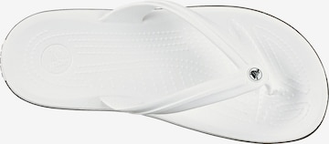 Tongs 'Flip' Crocs en blanc