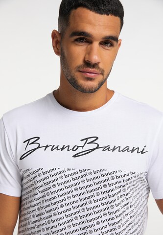 BRUNO BANANI T-Shirt 'SANCHEZ' in Weiß