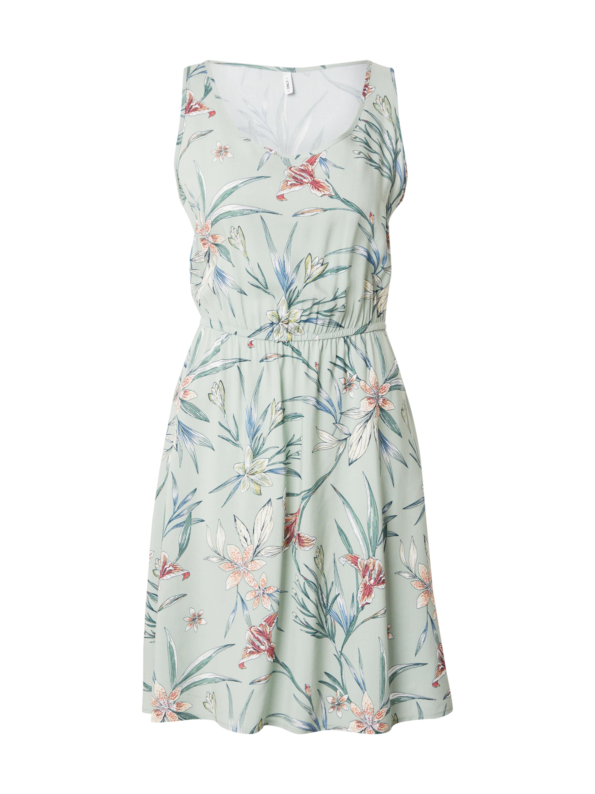 ONLY Kleit 'ONLNOVA SARA', värv roheline: eest vaates