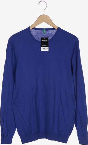 UNITED COLORS OF BENETTON Sweater & Cardigan in XL in Blue: front