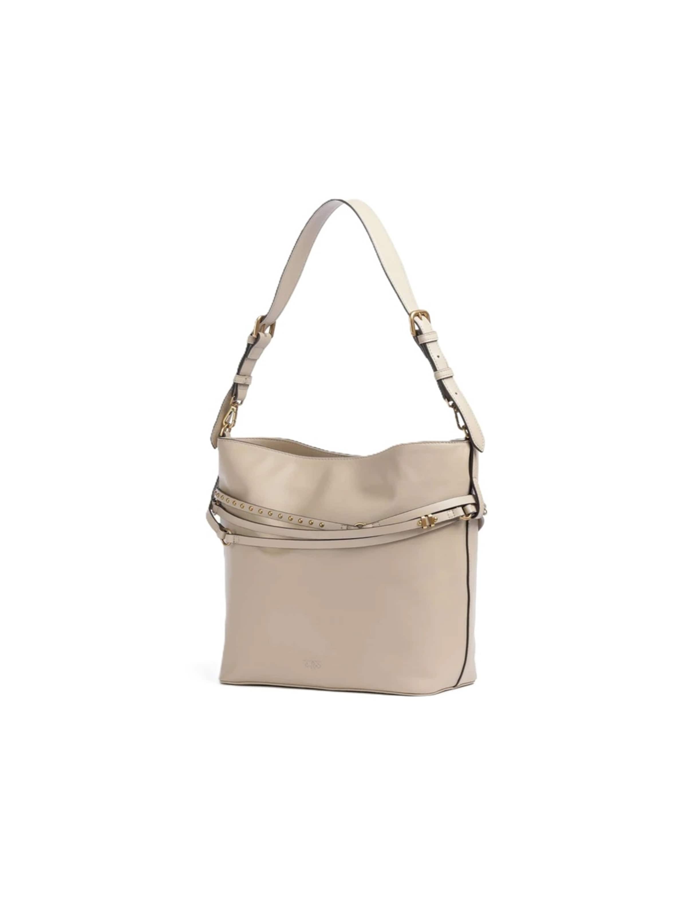 Borsa a spalla '106339 A0QO' di PINKO in beige
