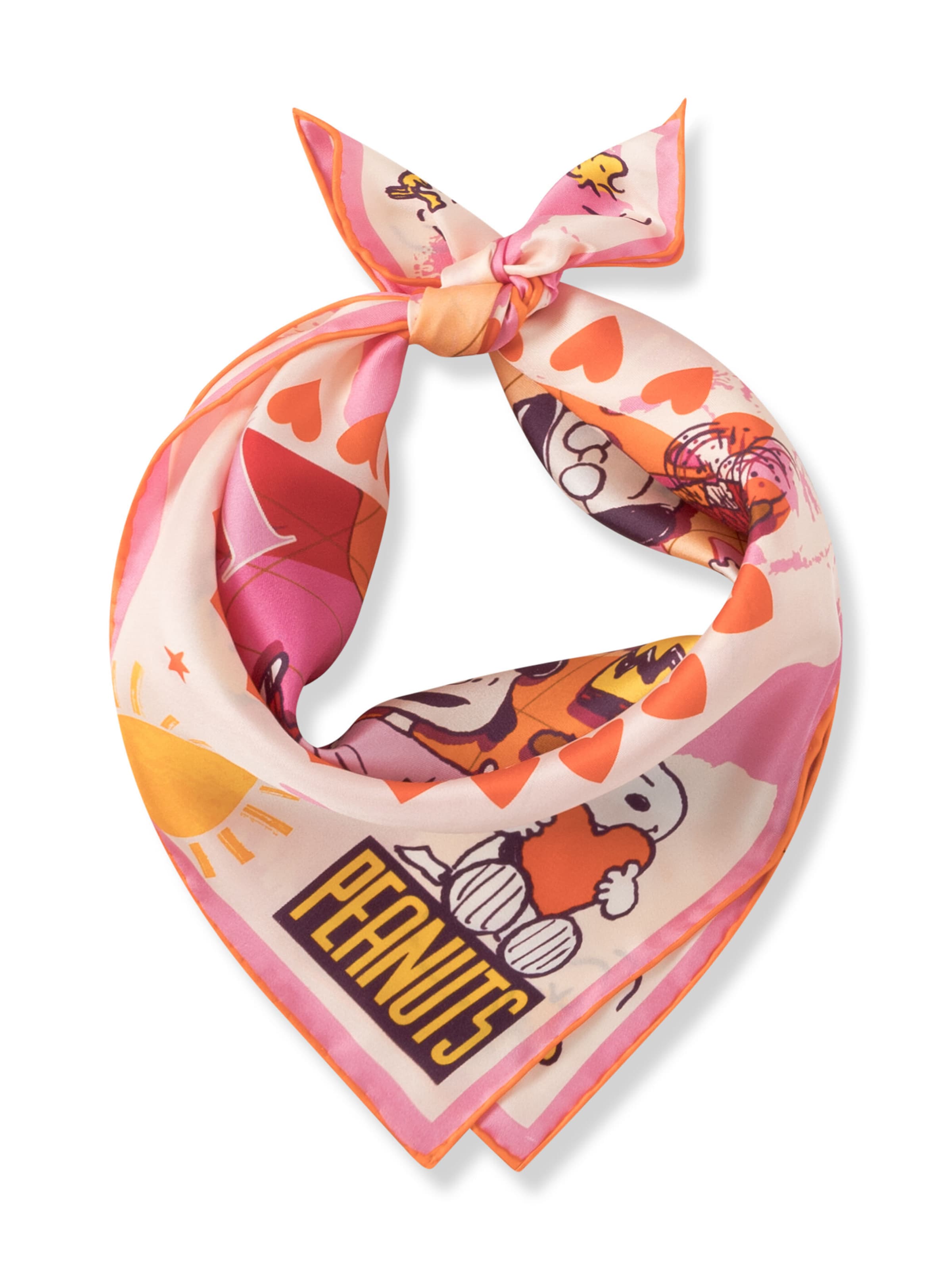 CODELLO Tuch Nickituch Seide in Mischfarben: Vorderseite