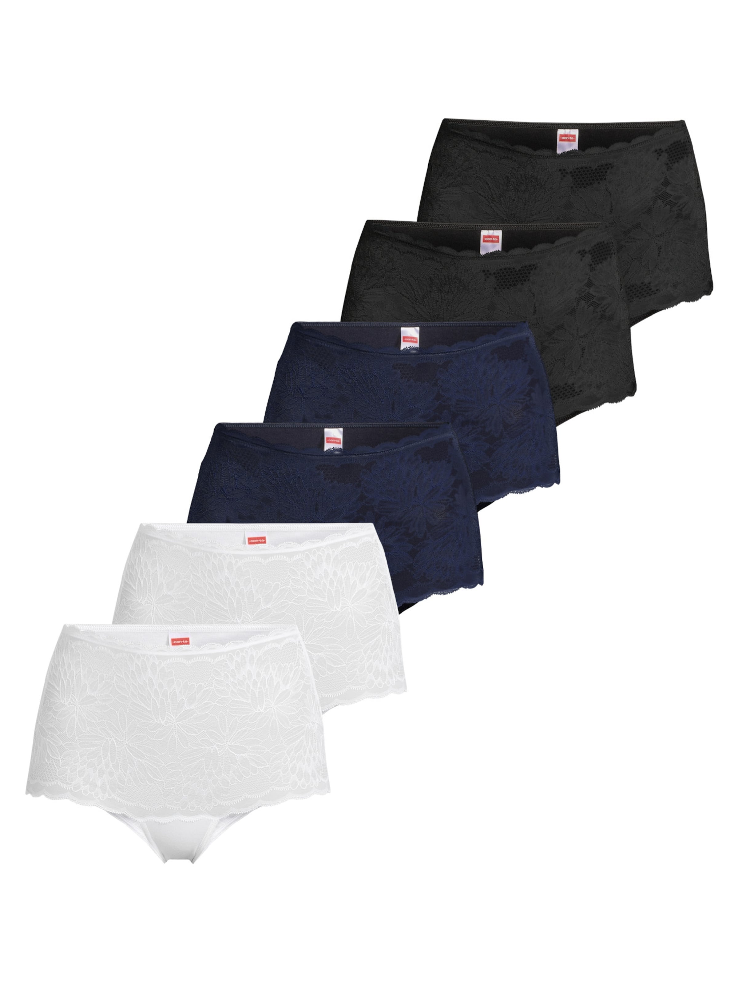 CON-TA Panty 'Modal'‌‌‌‌‌‌‌‌‌‌ in Weiß: Vorderseite