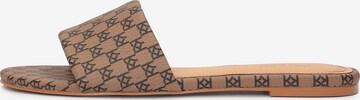 Kazar - Zapatos abiertos en marrón: frente
