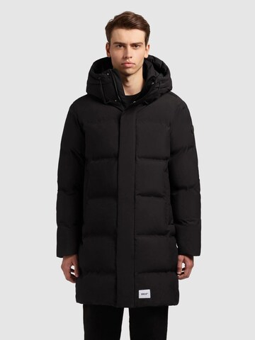 khujo Winter Jacket in Black: front