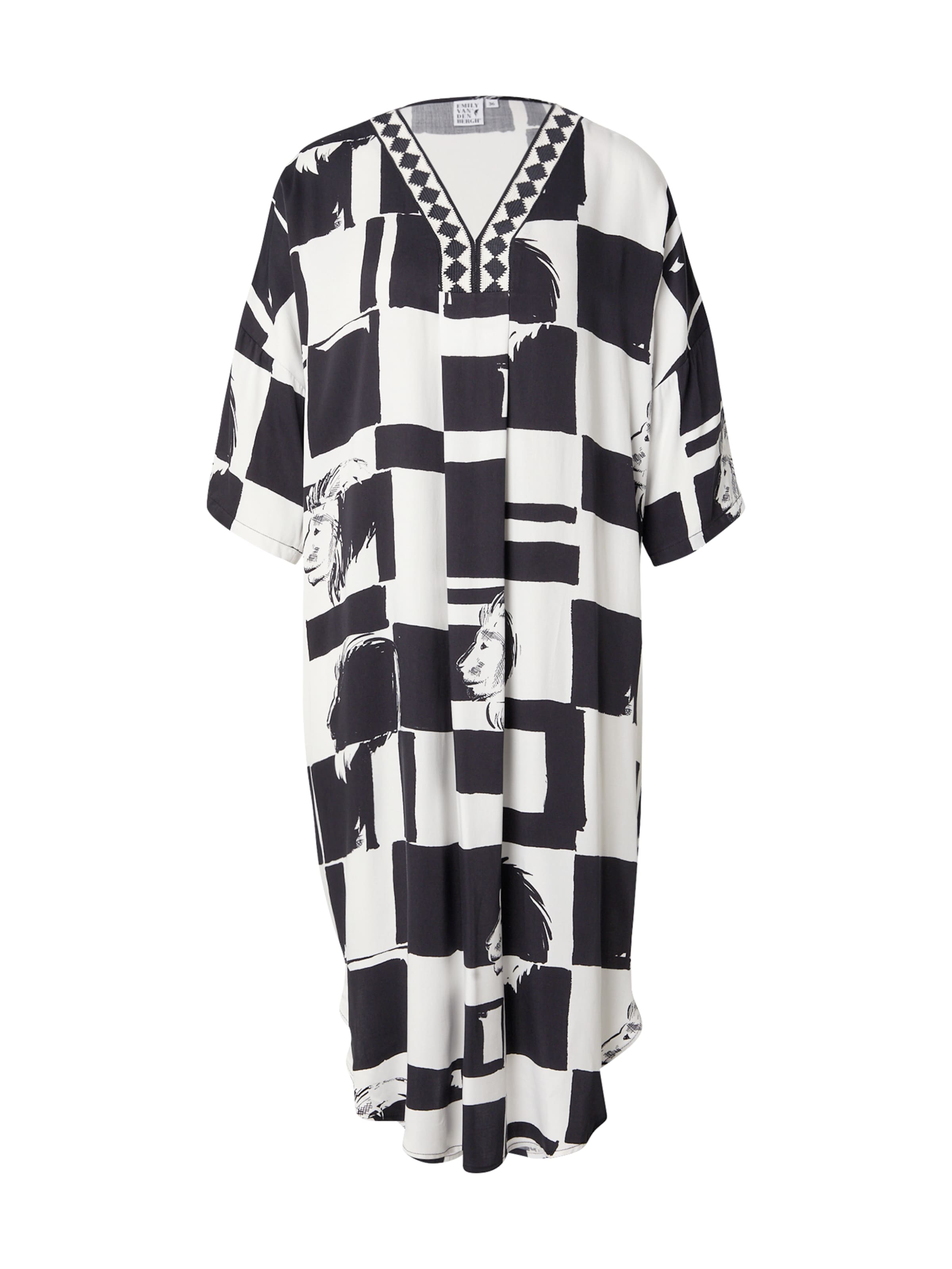 Emily Van Den Bergh Kleit, värv must: eest vaates